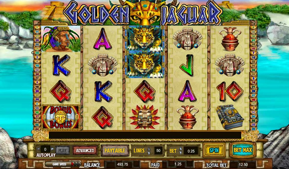 Mayan And Aztec Themed Slot Machine Games